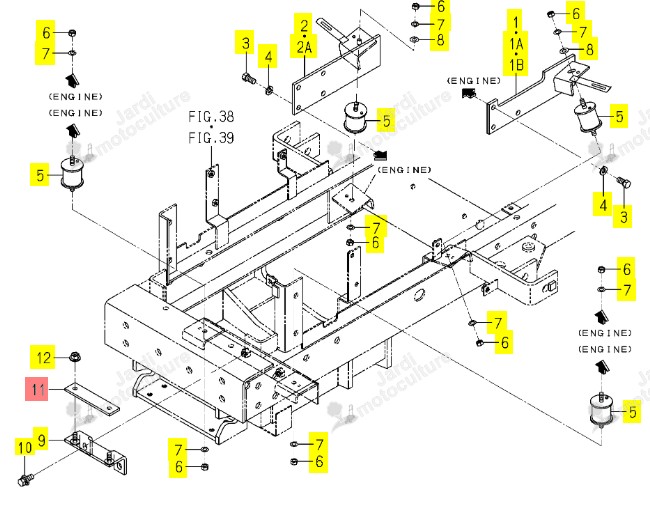 Joint Iseki 1728-101-001-00