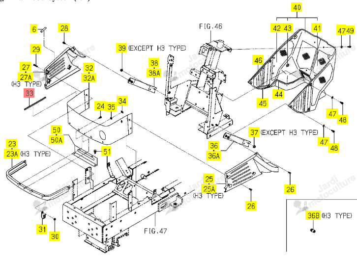 Joint Iseki 1705-601-022-00