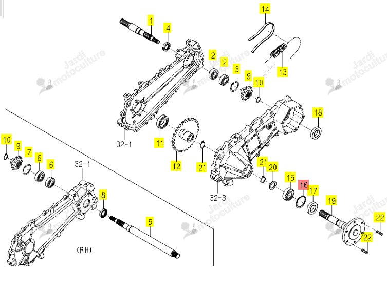 Circlips Iseki 1710-241-053-00