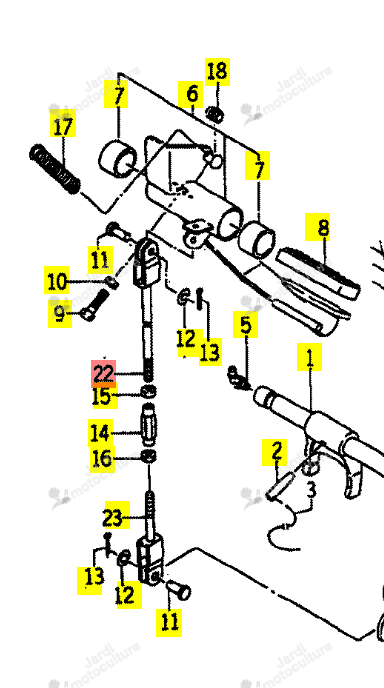 Embout ISEKI 1704-132-200-00