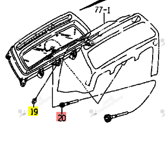 CABLE ISEKI 1614-670-001-10