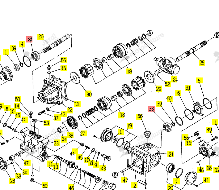 Roulement ISEKI 1620-202-515-00