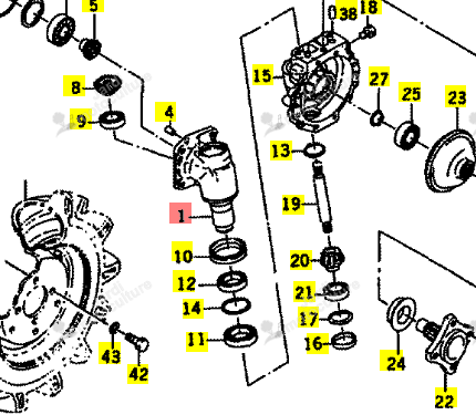 Carter Iseki 1682-434-001-20