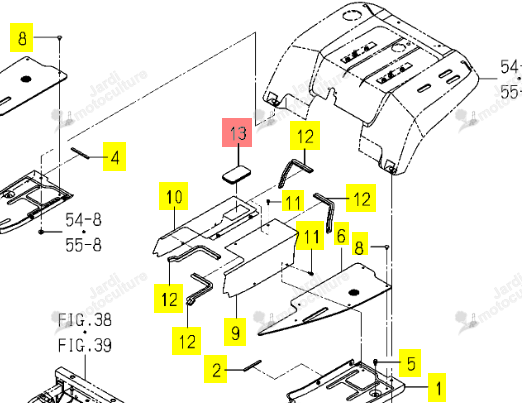 Cache ISEKI 1646-630-053-00