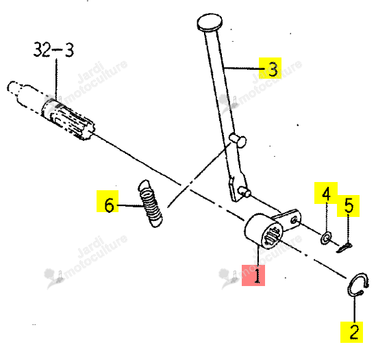 BRAS ISEKI 1636-309-210-10