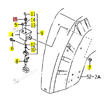 Soufflet Iseki 1640-674-001-00