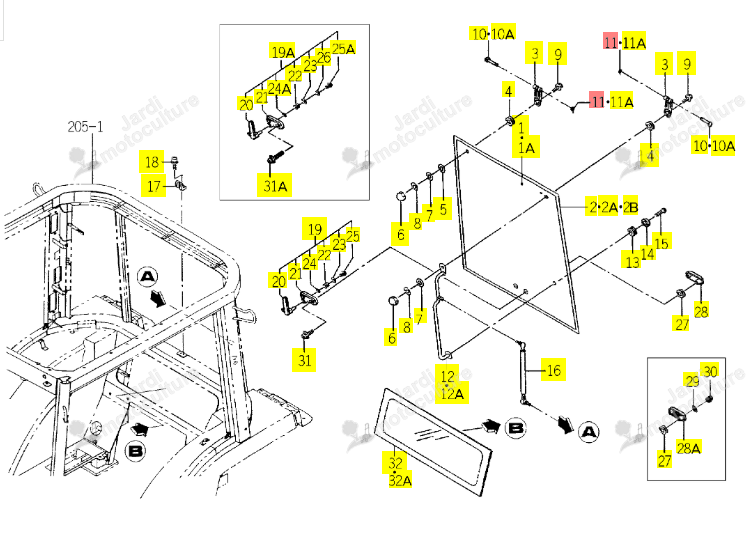 EPINGLE ISEKI 1729-741-013-00