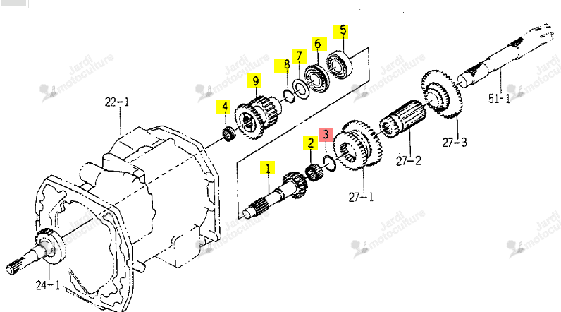 Jonc Iseki 1617-206-004-00