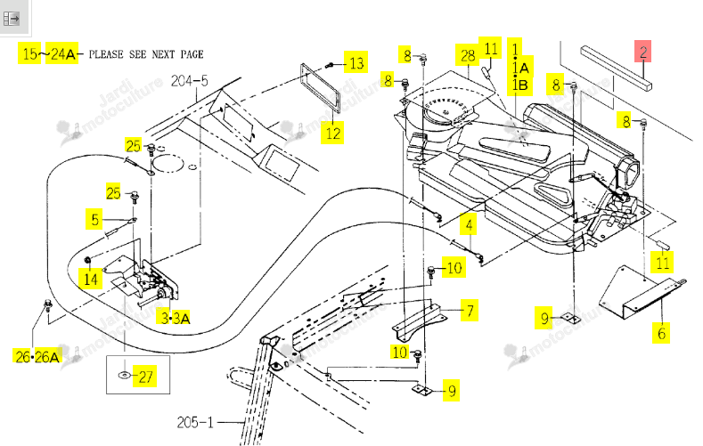 Isolant Iseki 1716-782-005-00