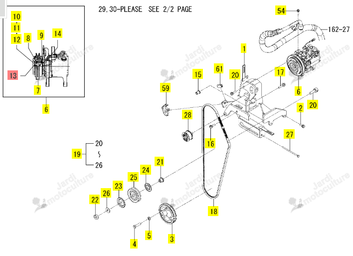 BOULON ISEKI 1716-780-308-00