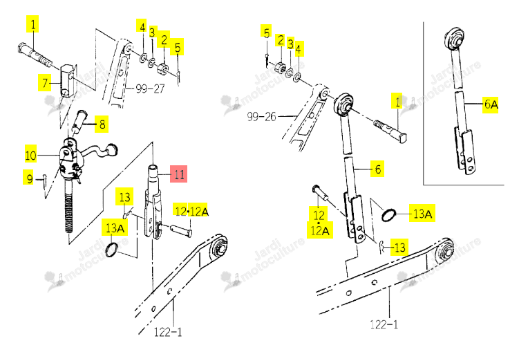 Chandelle Iseki 1742-515-230-00