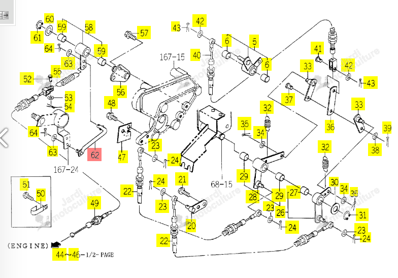 ROTULE ACC ISEKI 1743-642-670-00
