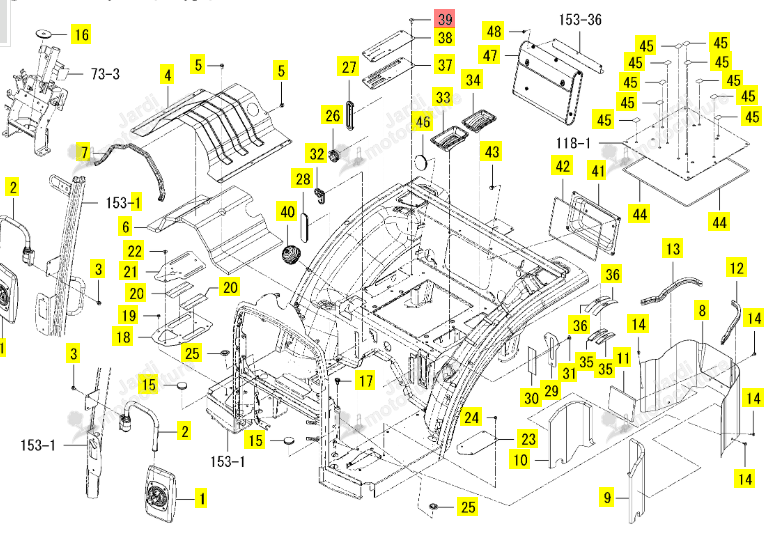 Rivet 08 Iseki 1726-601-013-00