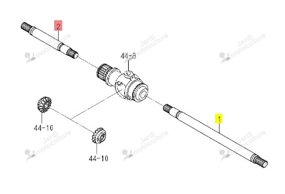 ARBRE 190 ISEKI 1725-435-002-10