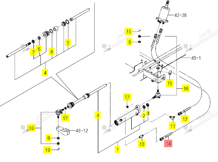 Flexible 650 Iseki 1728-408-910-00