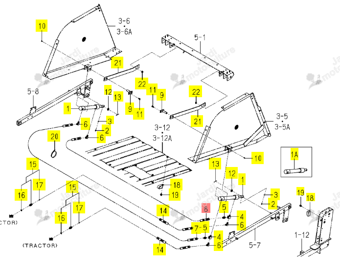 Flexible Iseki 1740-407-220-10