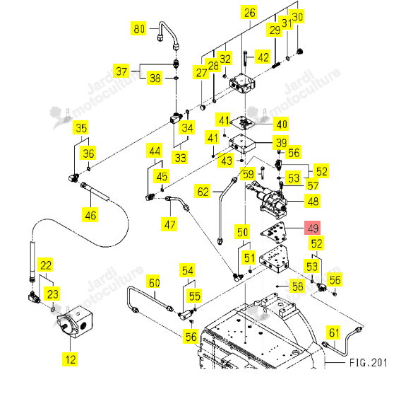 Joint Plat Iseki 1742-509-006-00