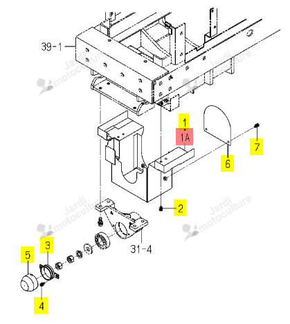 Carter PTO ISEKI 1728-335-510-10