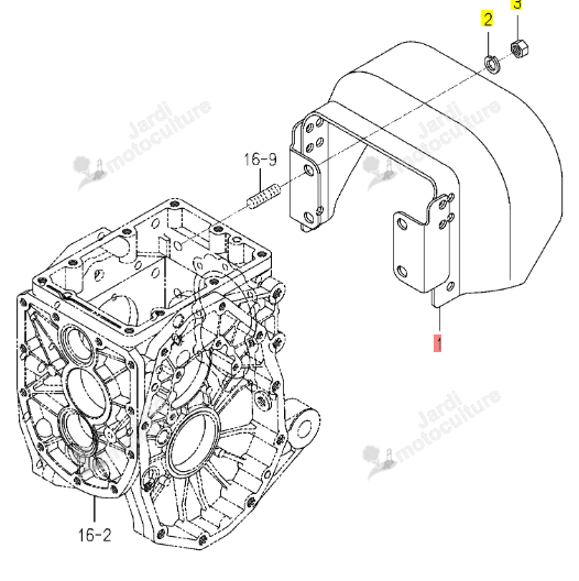 Protecteur ISEKI 1738-218-200-00
