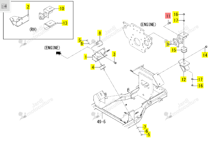 VIS/S ISEKI 1725-201-002-00