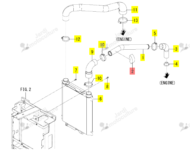 Joint Iseki 1729-604-096-00