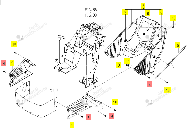 VIS SP/N06X16 ISEKI 1725-604-051-00