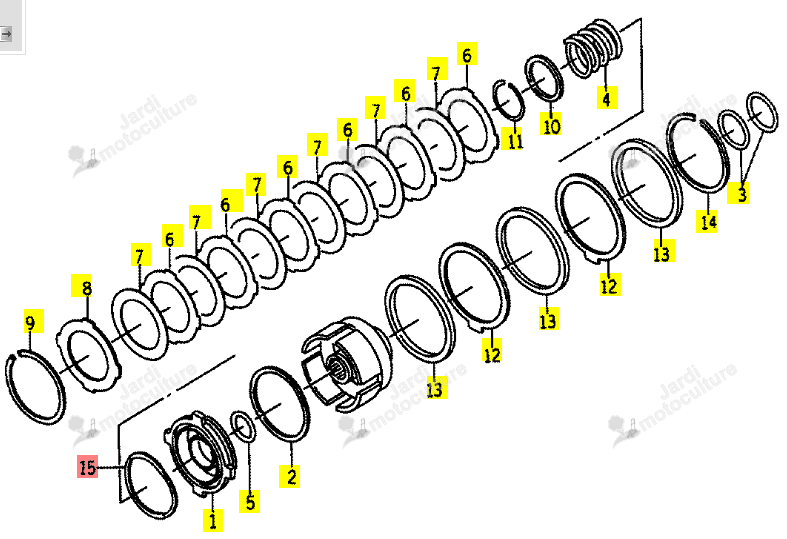 Joint Iseki 1692-209-203-00