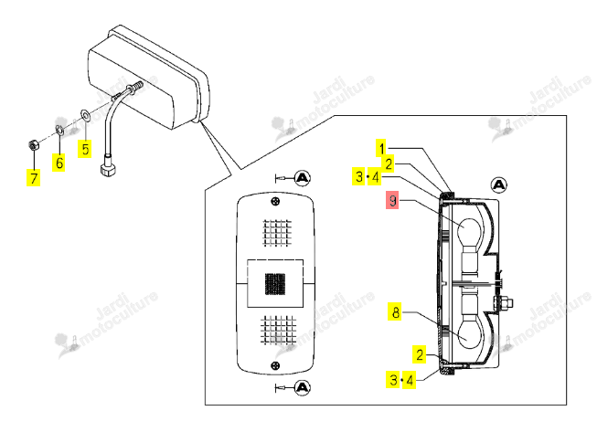 AMPOULE ISEKI 1772-654-217-00