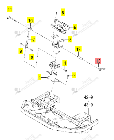 Manette Iseki 1809-405-008-00