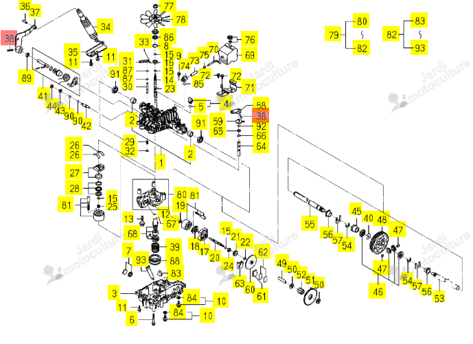 Goupille Mecanindus 6x40 Iseki 1782-201-254-00