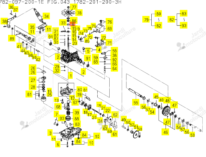 Circlips C35 Iseki 1782-201-212-00