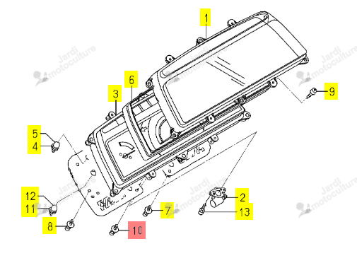 VIS AUTOTARAUDEUSE ISEKI 1785-656-305-00