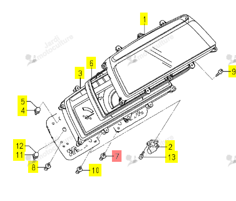 VIS AUTOTARAUDEUSE ISEKI 1785-656-303-00
