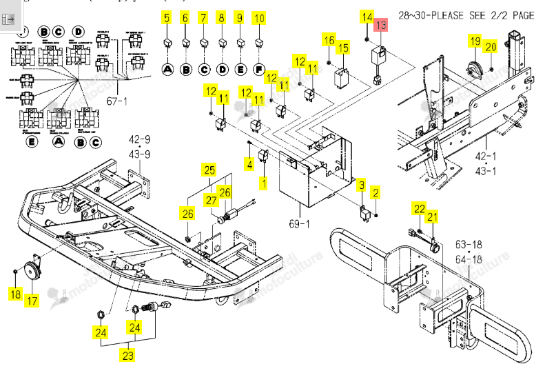 Module Temporisateur Iseki 1774-680-250-00