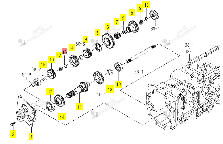 Circlip Iseki 1763-178-086-00