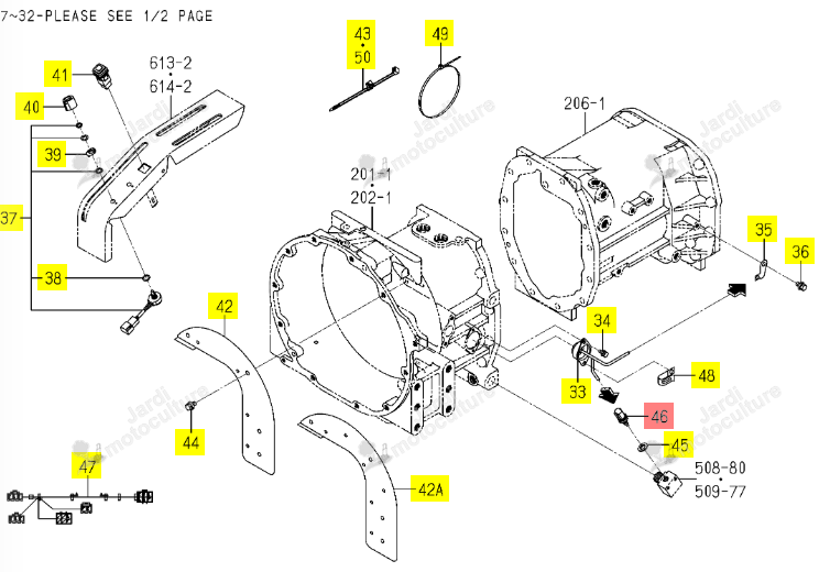 CAPTEUR/TEMP ISEKI 1757-509-430-00