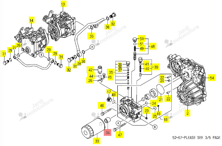 RACCORD ISEKI 1752-202-572-00