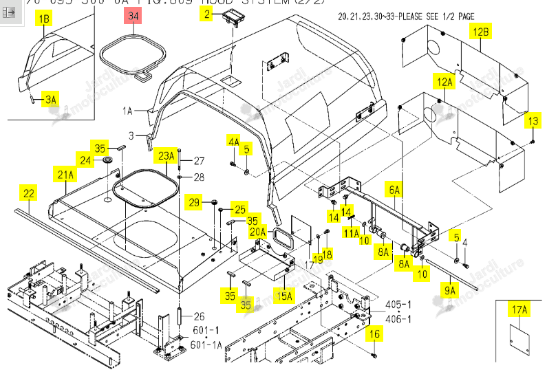 Joint Iseki 1752-630-003-00