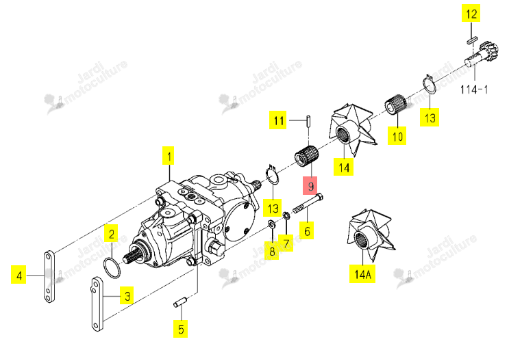 RACCORD ISEKI 1770-202-002-10