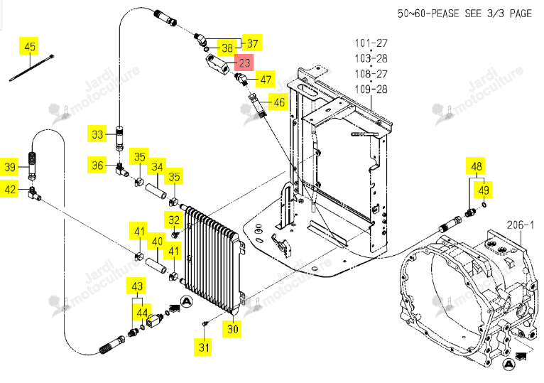 Soupape d'assistance Iseki 1801-509-270-00