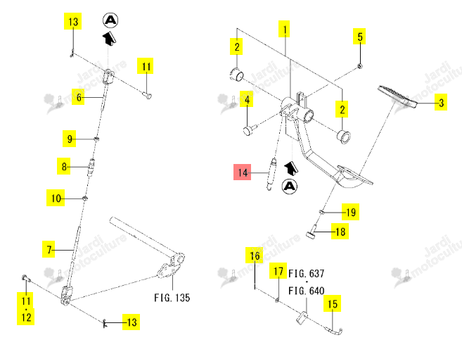 Ressort ISEKI 1802-135-002-00
