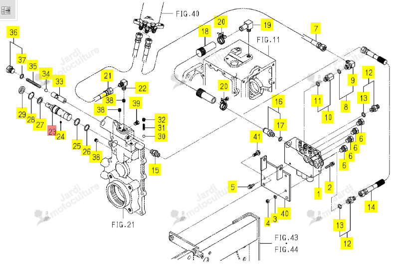 Clapet Iseki 1771-509-232-10