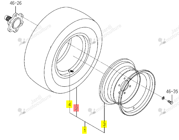 PNEU 23X8.50X12 ISEKI 1770-437-511-00