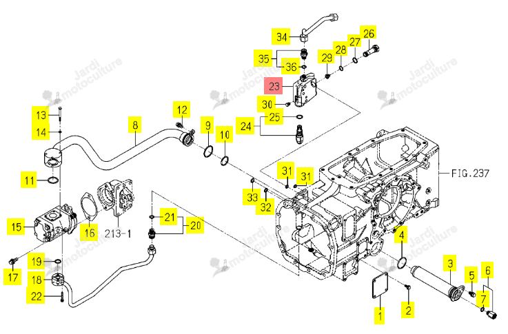Clapet ISEKI 1785-508-002-00