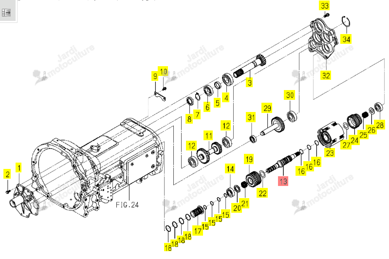 Arbred Inversion Iseki 1803-203-210-00