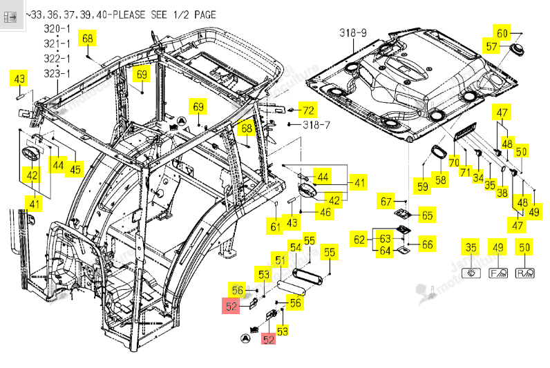 Support Audio ISEKI 1801-658-001-00