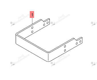 Attelage Iseki 1752-433-003-00