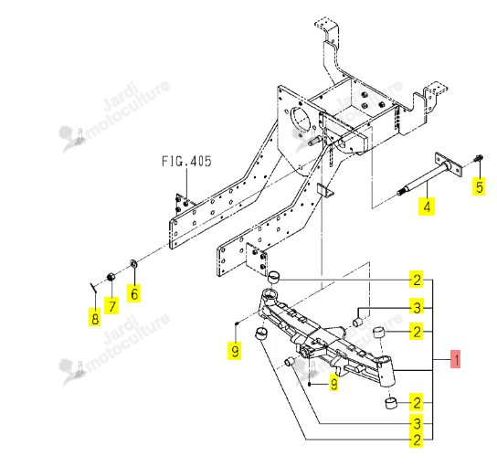 Housing Iseki 1809-433-200-00
