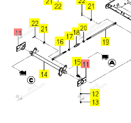 Moyeu Dispositif Frein Iseki 1809-312-290-00