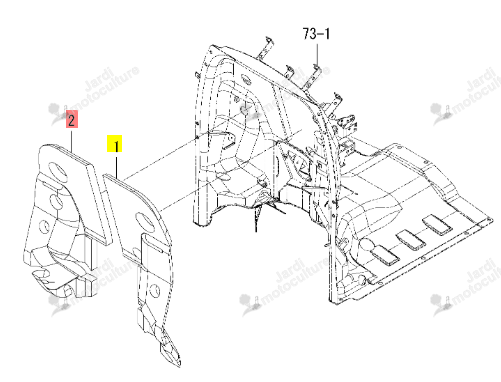 Isolant Iseki 1817-720-024-10